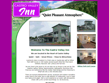 Tablet Screenshot of castrovalleyinn.net